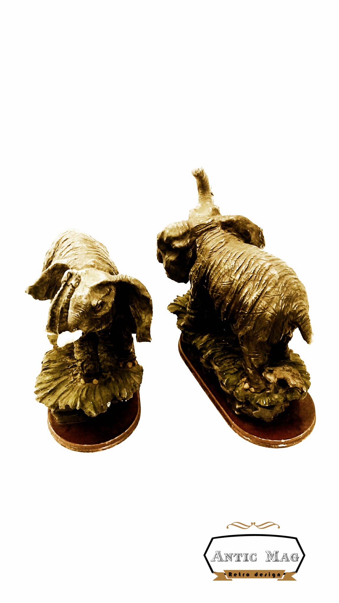 statuete decorative pereche de elefanti
