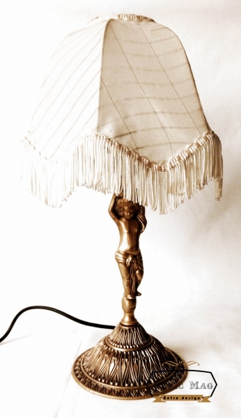 lampa de masa din bronz 